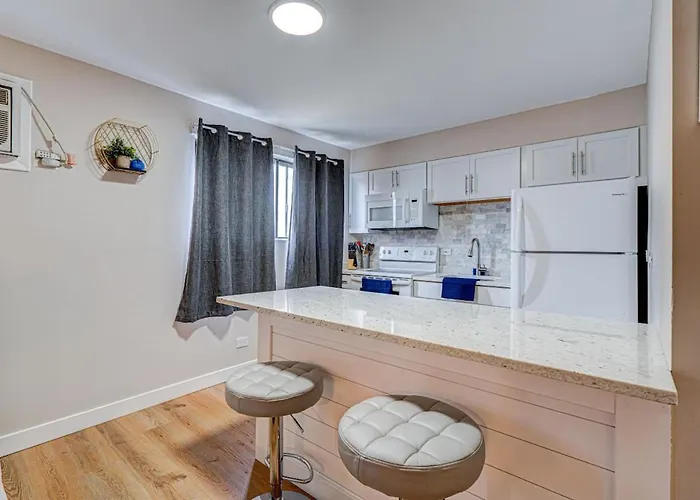 Luxury King Bed • Remodeled Safe Chicago Condo Appartement