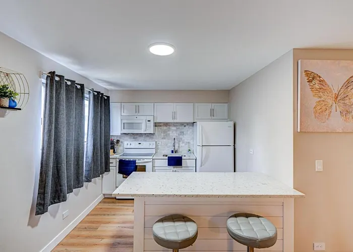 Luxury King Bed • Remodeled Safe Chicago Condo *