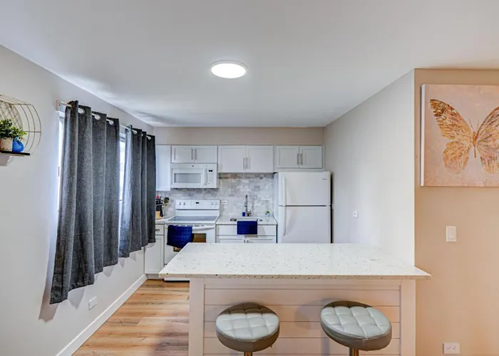 Luxury King Bed • Remodeled Safe Chicago Condo