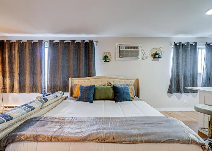 Appartement Luxury King Bed • Remodeled Safe Chicago Condo *